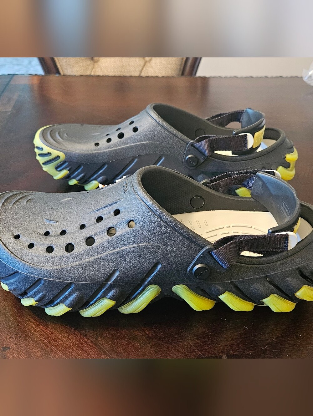 CROCS Black Slip-On Clog ECHO ICY RO
